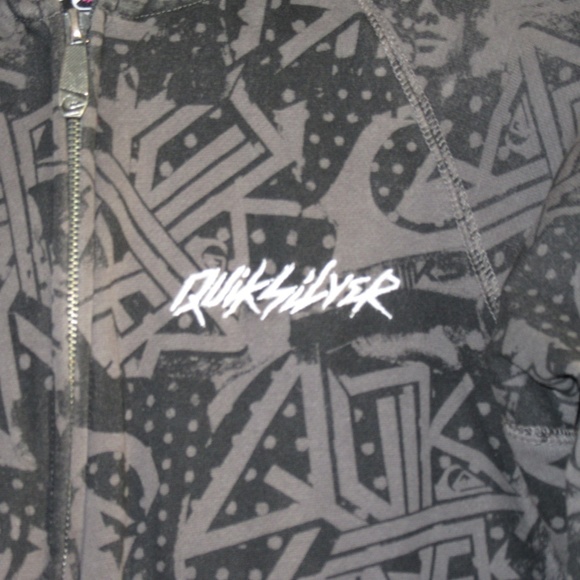 Quiksilver Full Zip Hoodie - Picture 2 of 8